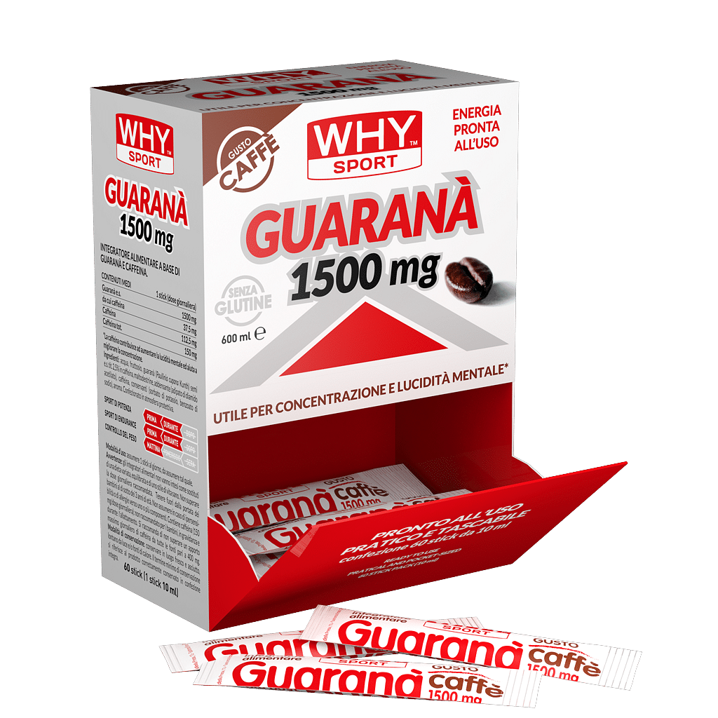 Why Guarana' 1500 Mg 1 Barretta Stick 10 Ml