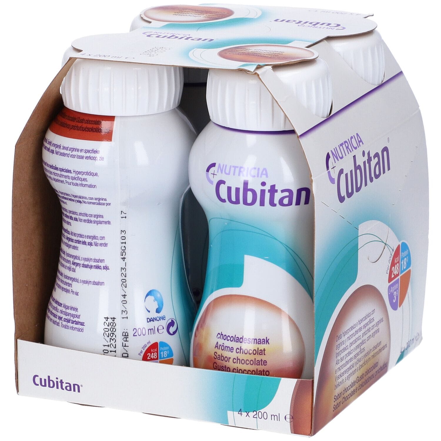 CUBITAN CIOCCOLATO 4 X 200 ML