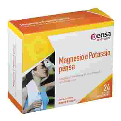 MAGNESIO E POTASSIO ARANCIA PENSA 24 BUSTINE EFFERVESCENTI