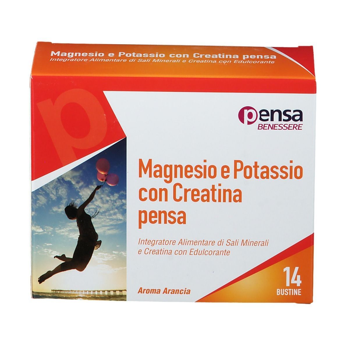 MAGNESIO E POTASSIO CON CREATINA ARANCIA PENSA 14 BUSTINE