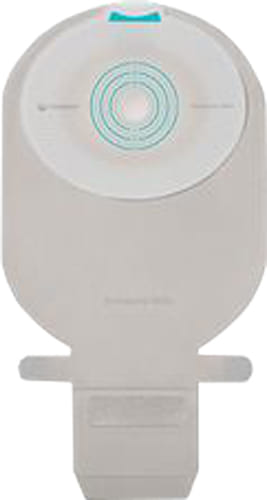 SACCA PER ILEOSTOMIA SENSURA MIO SISTEMA A UN PEZZO APERTA CON APERTURA ISPEZIONABILE FORO 10-55 MM CAPACITA' 650 ML 30 PEZZI