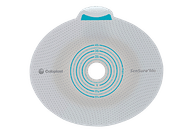 PLACCA PER UROSTOMIA COLOSTOMIA ILEOSTOMIA SENSURA MIO CLICK SISTEMA A DUE PEZZI FLANGIA 40 MM FORO RITAGLIABILE 20-35 MM 5 PEZZI