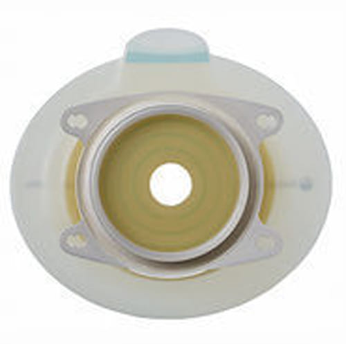 PLACCA PER UROSTOMIA COLOSTOMIA ILEOSTOMIA SENSURA MIO CLICK SISTEMA A DUE PEZZI FLANGIA 40 MM FORO RITAGLIABILE 25-35 MM 5 PEZZI