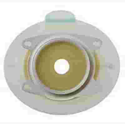 PLACCA PER UROSTOMIA COLOSTOMIA ILEOSTOMIA SENSURA MIO CLICK SISTEMA A DUE PEZZI FLANGIA 70 MM FORO RITAGLIABILE 10-65 MM 5 PEZZI