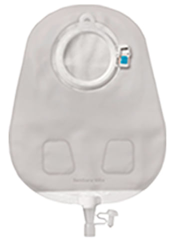 SACCA PER UROSTOMIA SENSURA MIO CLICK SISTEMA A DUE PEZZI MAXI OPACA FLANGIA 40 MM 30 PEZZI