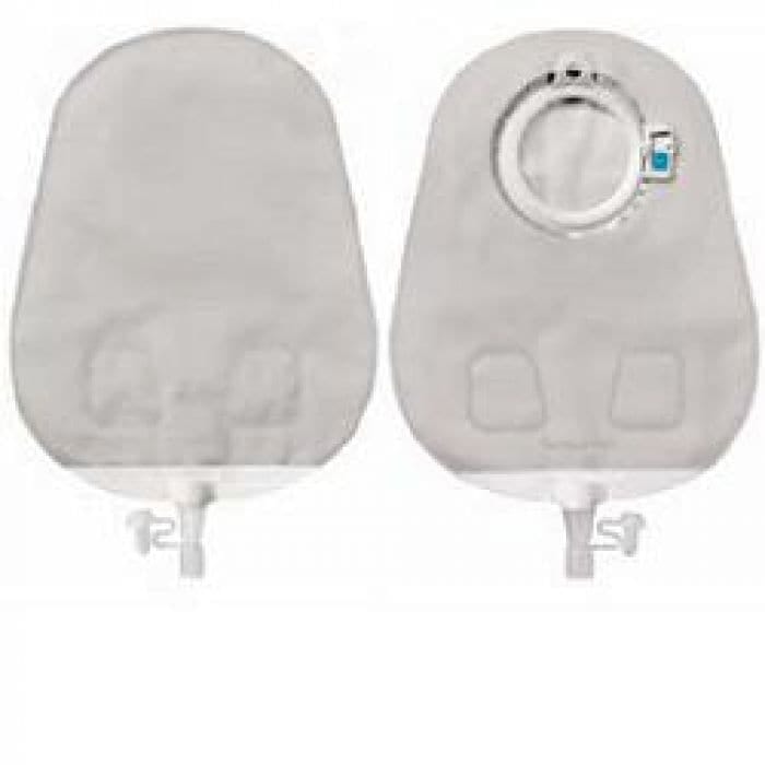 SACCA PER UROSTOMIA SENSURA MIO CLICK SISTEMA A DUE PEZZI MAXI TRASPARENTE FLANGIA 50 MM 30 PEZZI