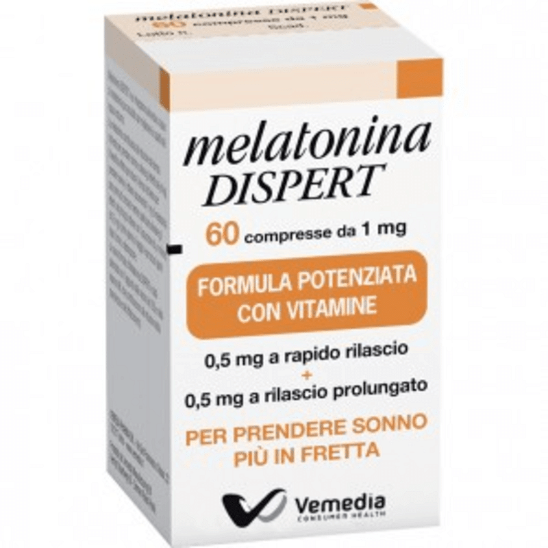 Melatonina Dispert 1 Mg Di Melatonina 60 Compresse