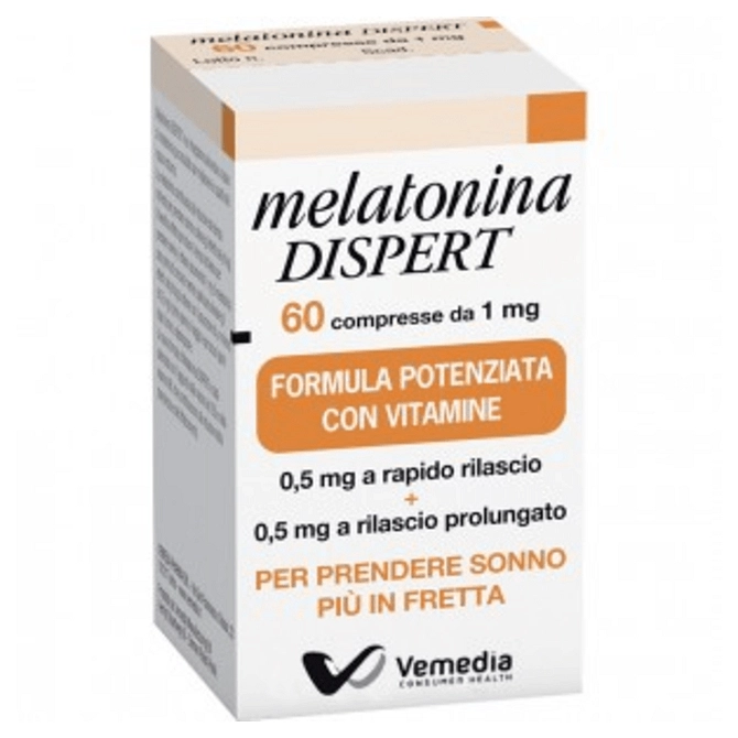 Melatonina Dispert 1 Mg Di Melatonina 60 Compresse