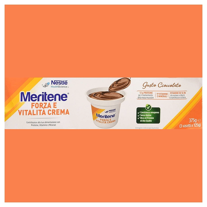 Meritene Creme Cioccolato 3 X 125 G