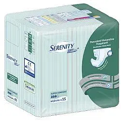 PANNOLONE PER INCONTINENZA A MUTANDINA SERENITY SOFT DRY+ ALOE MEDIUM SUPERCOMFORT 15 PEZZI FARMABILITY PANNOLONE PER INCONTINENZA A MUTANDINA SERENITY SOFT DRY+ ALOE MEDIUM SUPERCOMFORT 15 PEZZI FARMABILITY