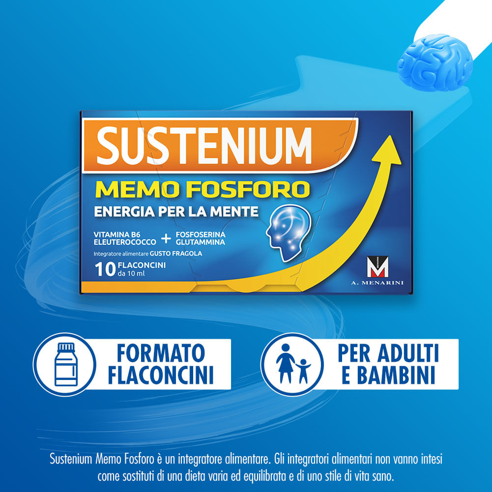 SUSTENIUM MEMO FOSFORO 10 FLACONCINI 10 ML
