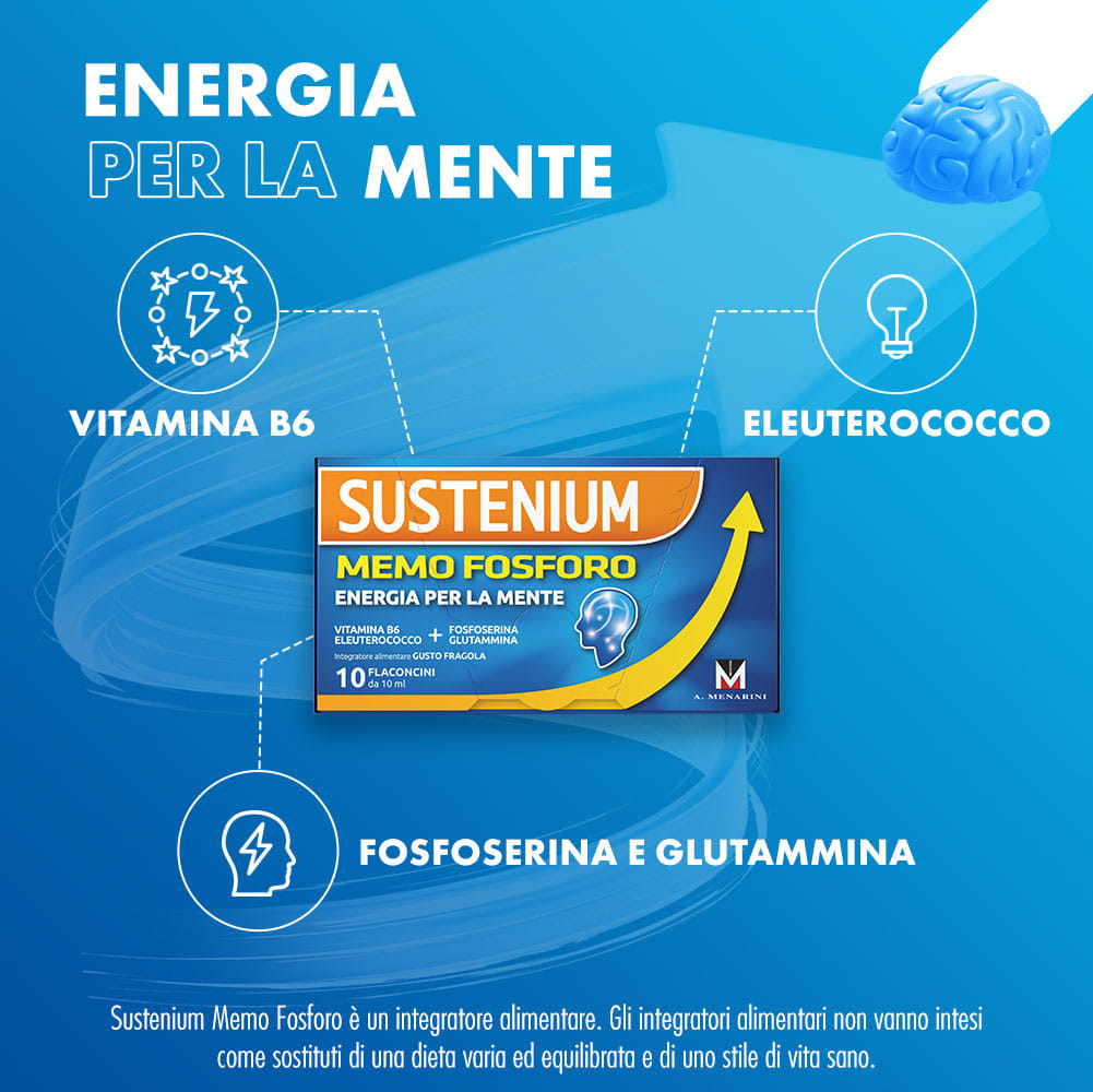 SUSTENIUM MEMO FOSFORO 10 FLACONCINI 10 ML
