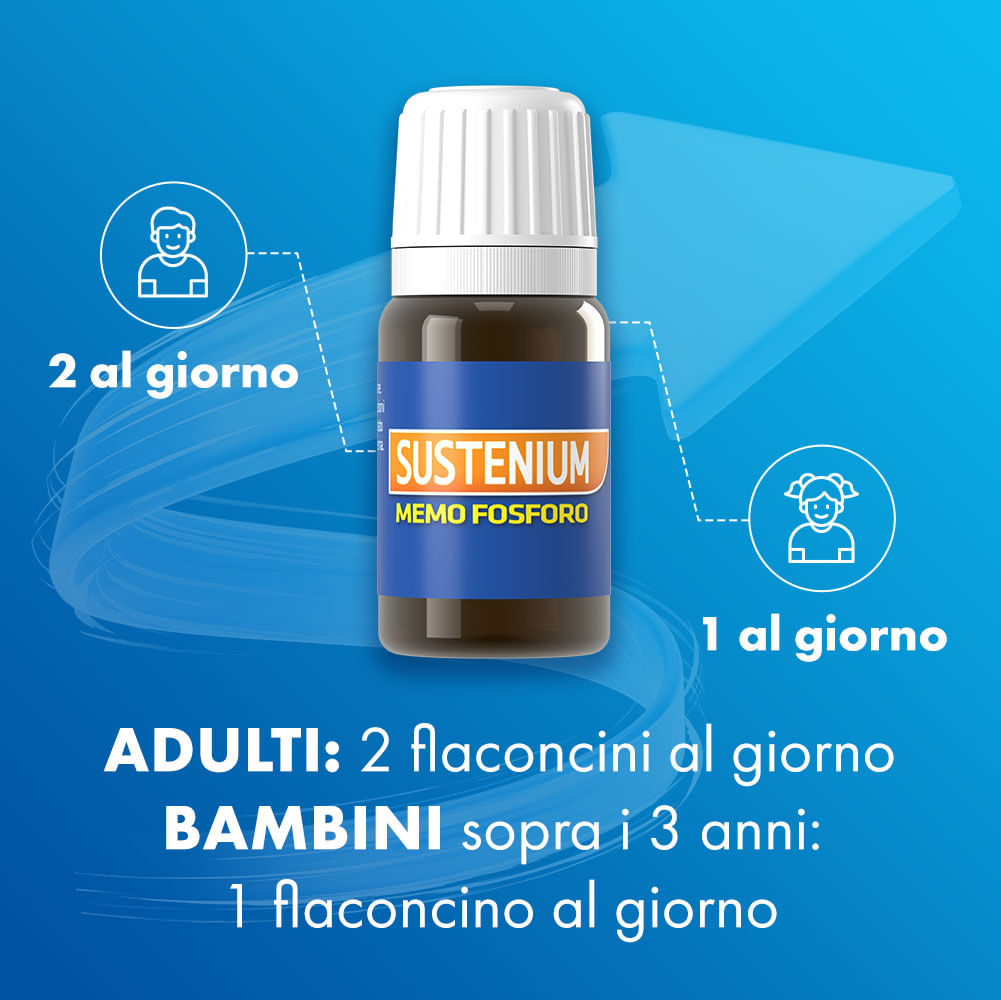 SUSTENIUM MEMO FOSFORO 10 FLACONCINI 10 ML