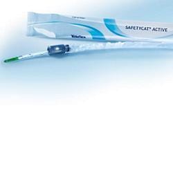 CATETERE VESCICALE AUTOLUBRIFICATO SAFETYCAT ACTIVE ERGOTHAN 30 CM CH 10
