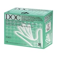 GUANTO CHIRURGICO IN LATTICE SUPERFICIE MICRORUVIDA TALCATO 50 PAIA ARTICOLO CHR 6,5