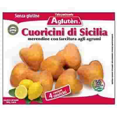 AGLUTEN CUORICINI DI SICILIA 4 X 37,5 G
