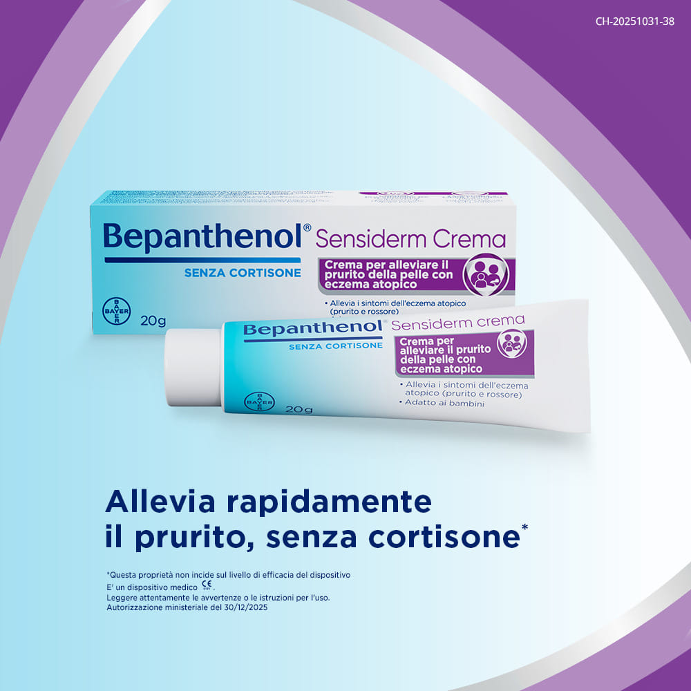 BEPANTHENOL SENSIDERM CREMA 20 G