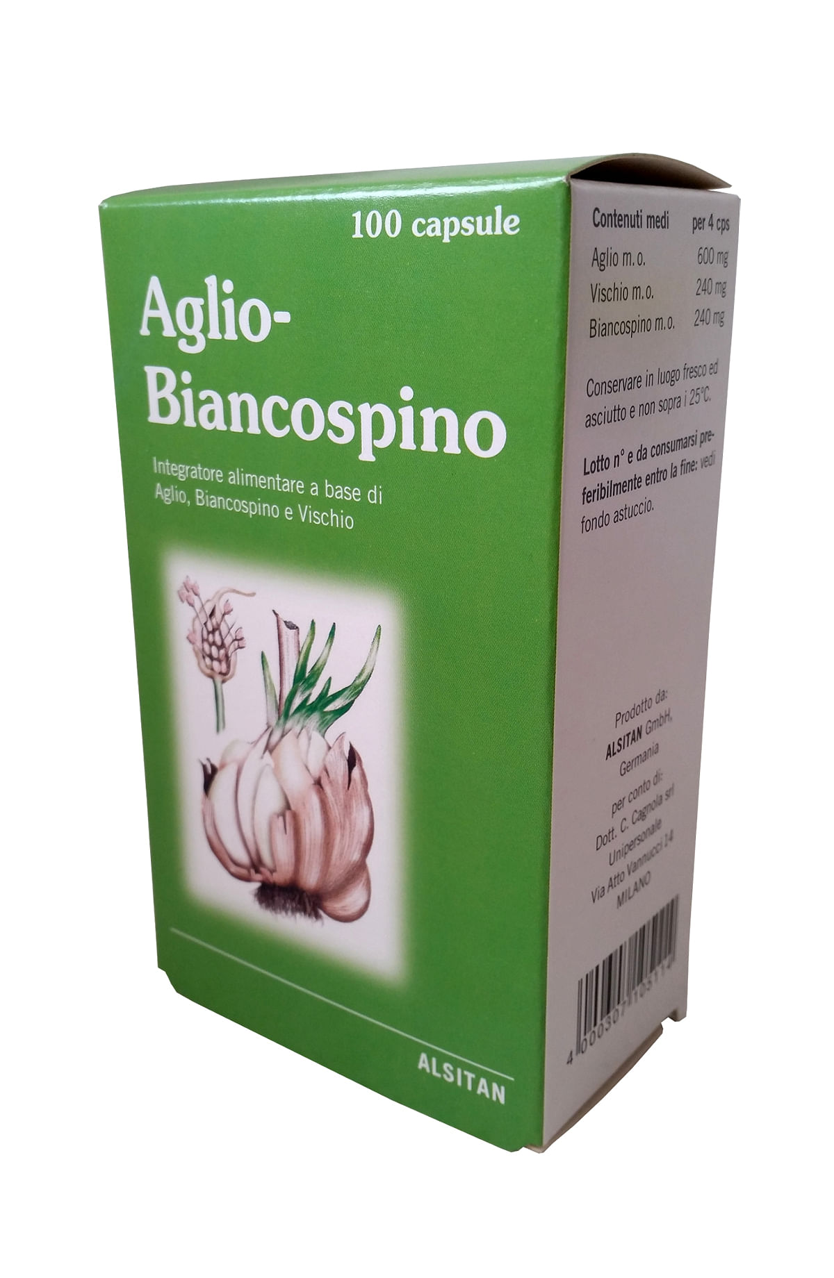 Aglio Biancospino 100 Capsule