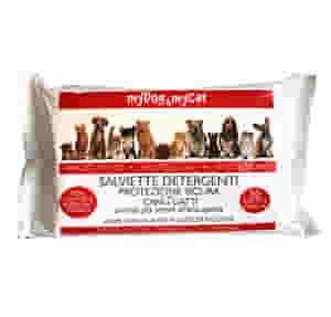 SALVIETTE DETERGENTI PROTEZIONE SICURA PER CANI E GATTI 30 SALVIETTE