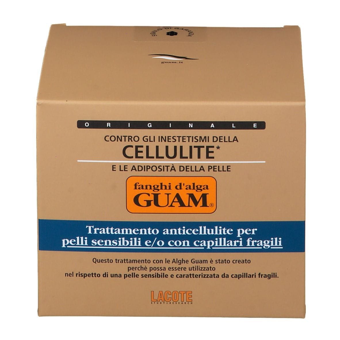 GUAM FANGHI D'ALGA PER PELLI SENSIBILI E/O CON CAPILLARI FRAGILI 500 G