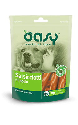 OASY SNACK SALSICCIOTTI DI POLLO 100 G