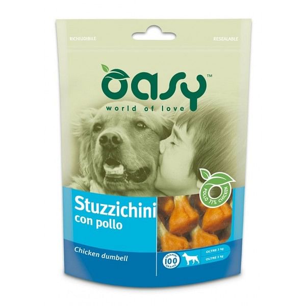 Oasy Snack Stuzzichini Con Pollo 100 G