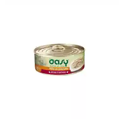 OASY WET CAT POLLO CON PROSCIUTTO 70 G