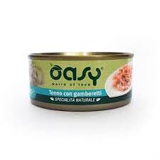 Oasy Wet Cat Tonno Con Gamberetti 150 G