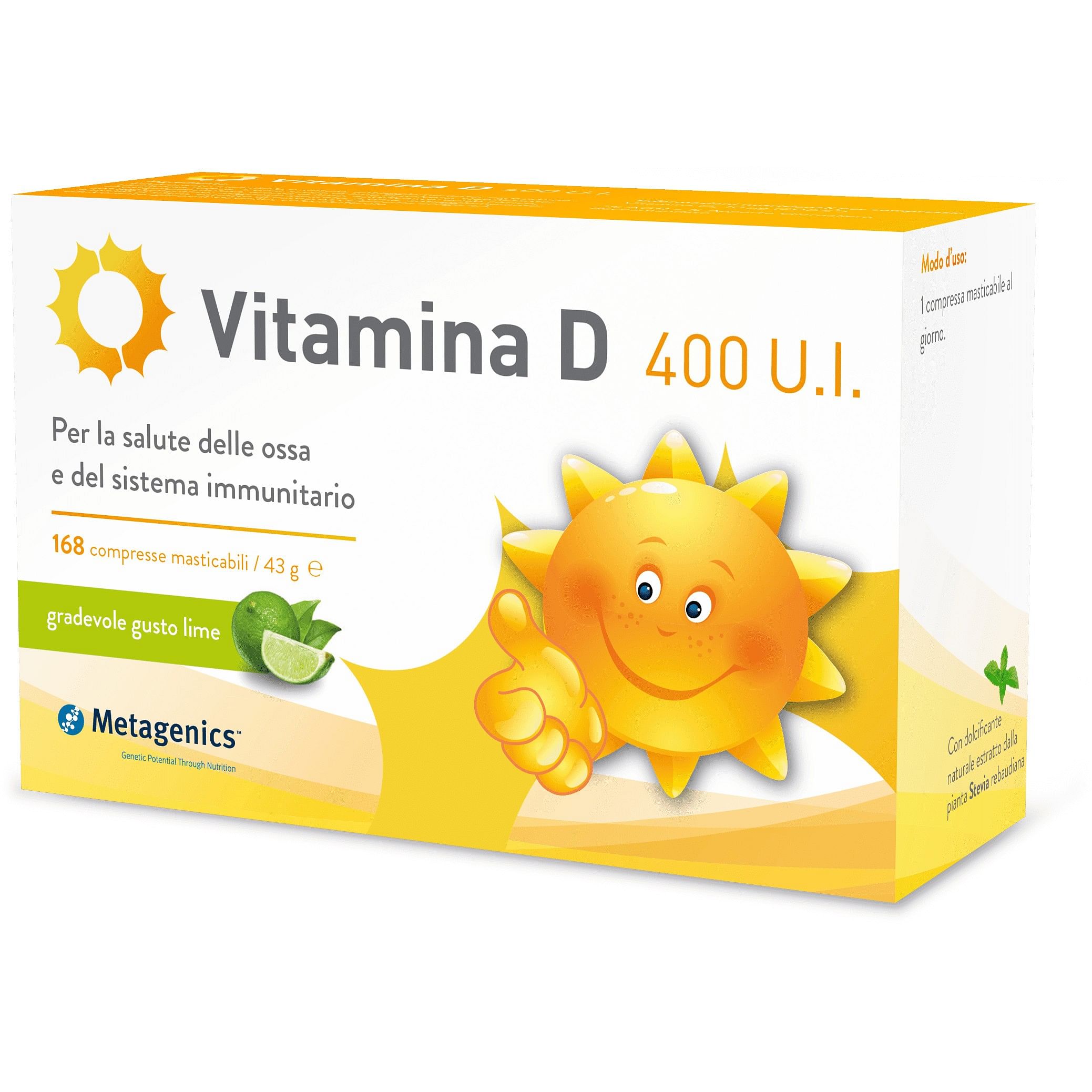 Vitamina D 400 Ui 168 Compresse