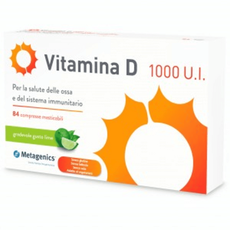 Vitamina D 1000 Ui 84 Compresse Masticabili