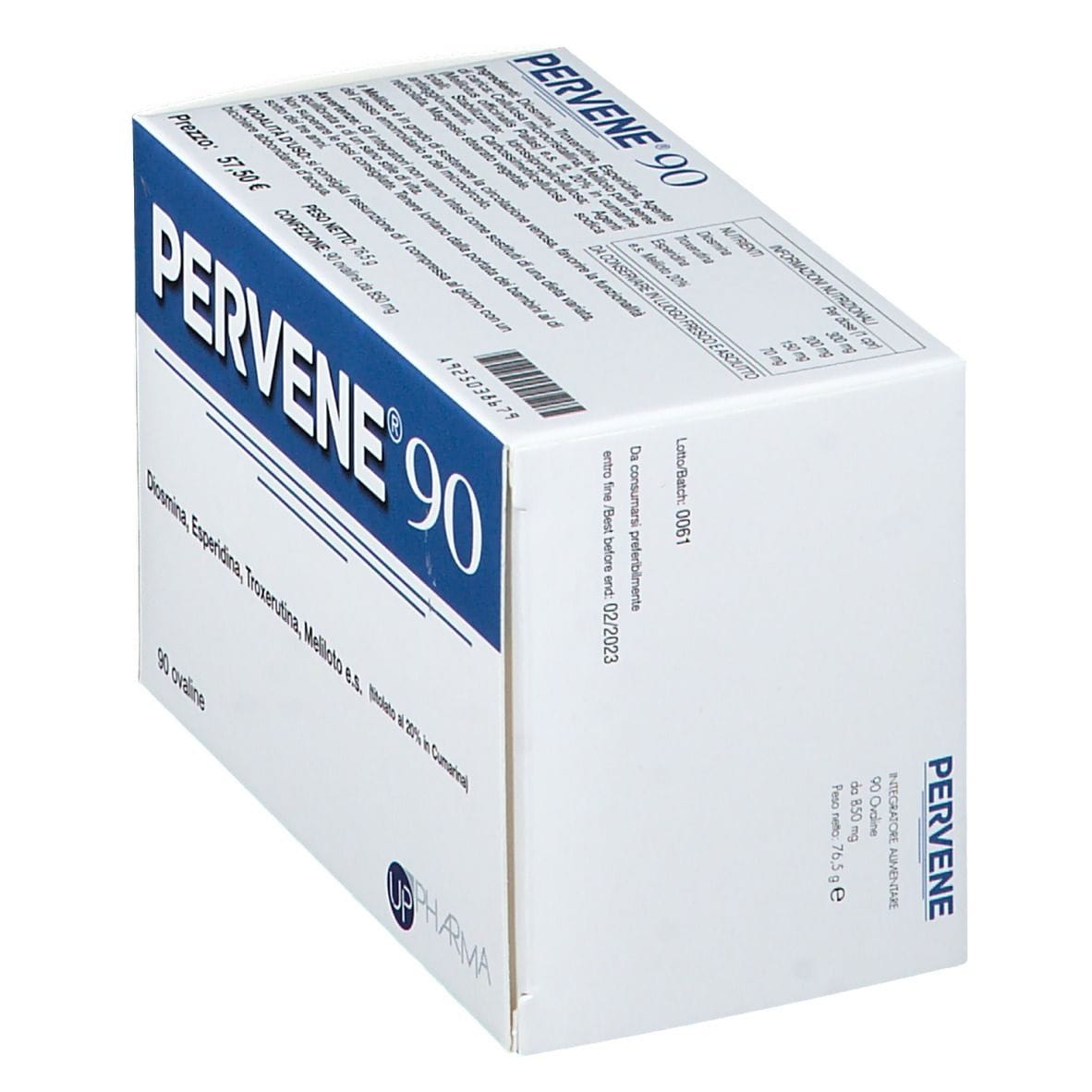 PERVENE 90 OVALINE ASTUCCIO 76,5 G