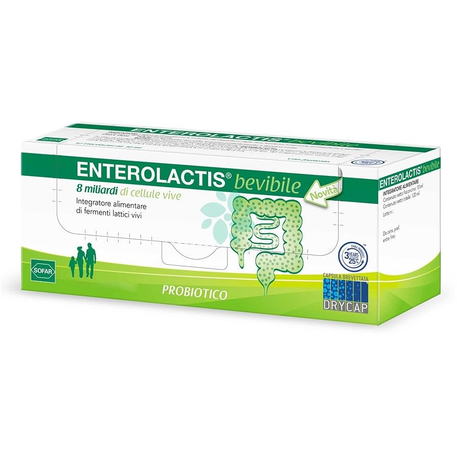 Enterolactis 6 Flaconcini 10 Ml