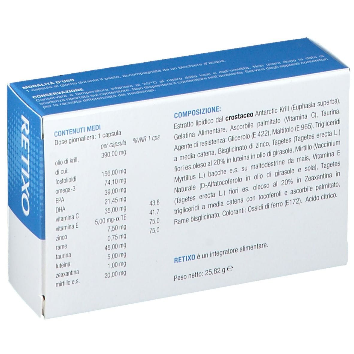 RETIXO 30 CAPSULE 24,7 G