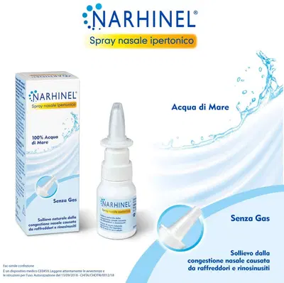 NARHINEL SPRAY NASALE IPERTONICO 20 ML NARHINEL SPRAY NASALE IPERTONICO 20 ML