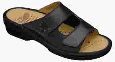 CALZATURA IN PELLE+ TESSUTO ELASTICIZZATO DR SCHOLL REMOVABLE INSOLE SAVINA B/S LEATHER+ELASTICATED TEXTILE WOMENS BLACK COLORE NERO NUMERO 40 1 PAIO