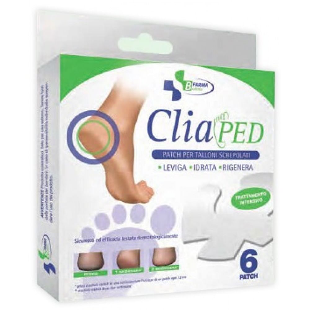 CLIAPED  6 PATCH PER TALLONI SCREPOLATI