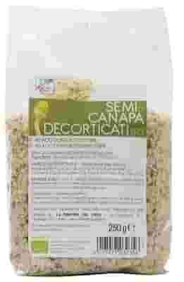 FSC SEMI DI CANAPA DECORTICATI BIO AD ALTO CONTENUTO DI FIBRA 250 G
