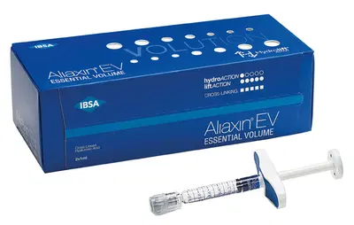 SIRINGA INTRADERMICA ALIAXIN EV ESSENTIAL VOLUME ACIDO IALURONICO CROSS-LINKATO 25MG/G 2 SIRINGHE X 1 G SIRINGA INTRADERMICA ALIAXIN EV ESSENTIAL VOLUME ACIDO IALURONICO CROSS-LINKATO 25MG/G 2 SIRINGHE X 1 G