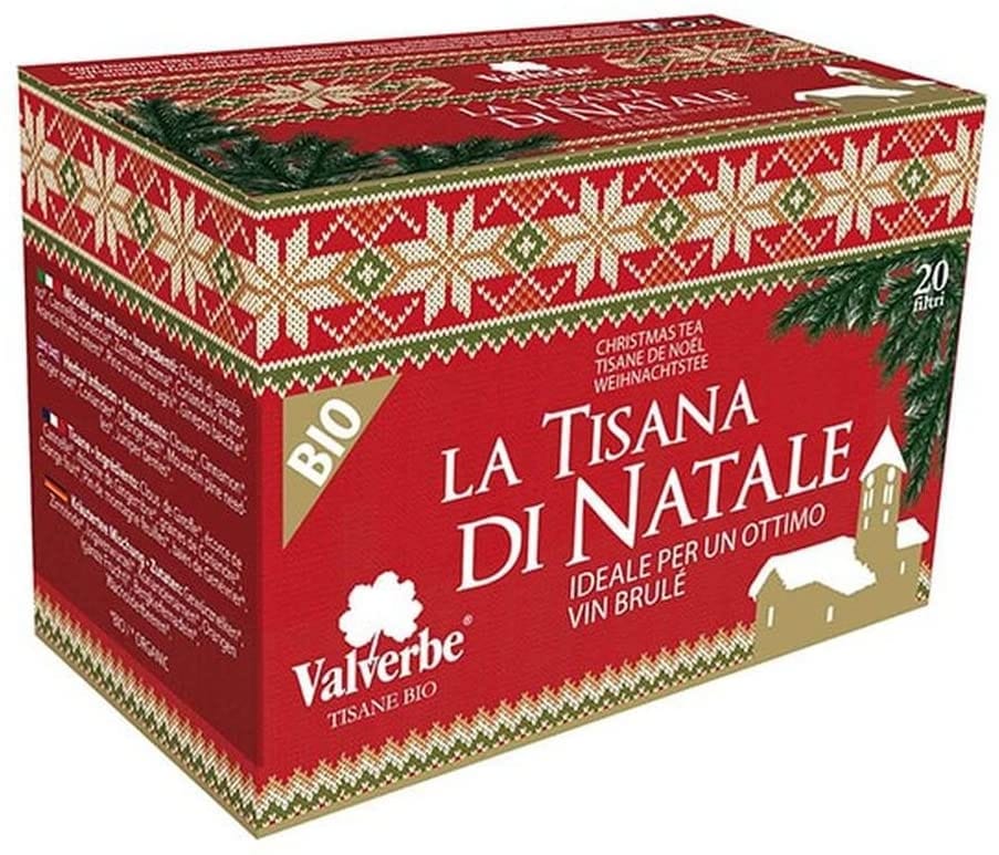 TISANA BIOLOGICA TISANA DI NATALE CON CHIODI DI GAROFANO E CANNELLA 16 FILTRI 24 G