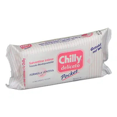 CHILLY SALVIETTE INTIME BIO DELICATE 12 SALVIETTE CHILLY SALVIETTE INTIME BIO DELICATE 12 SALVIETTE
