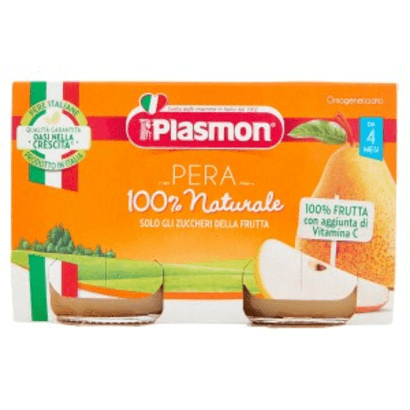 Plasmon Omogeneizzato Pera 104 G 2 Pezzi