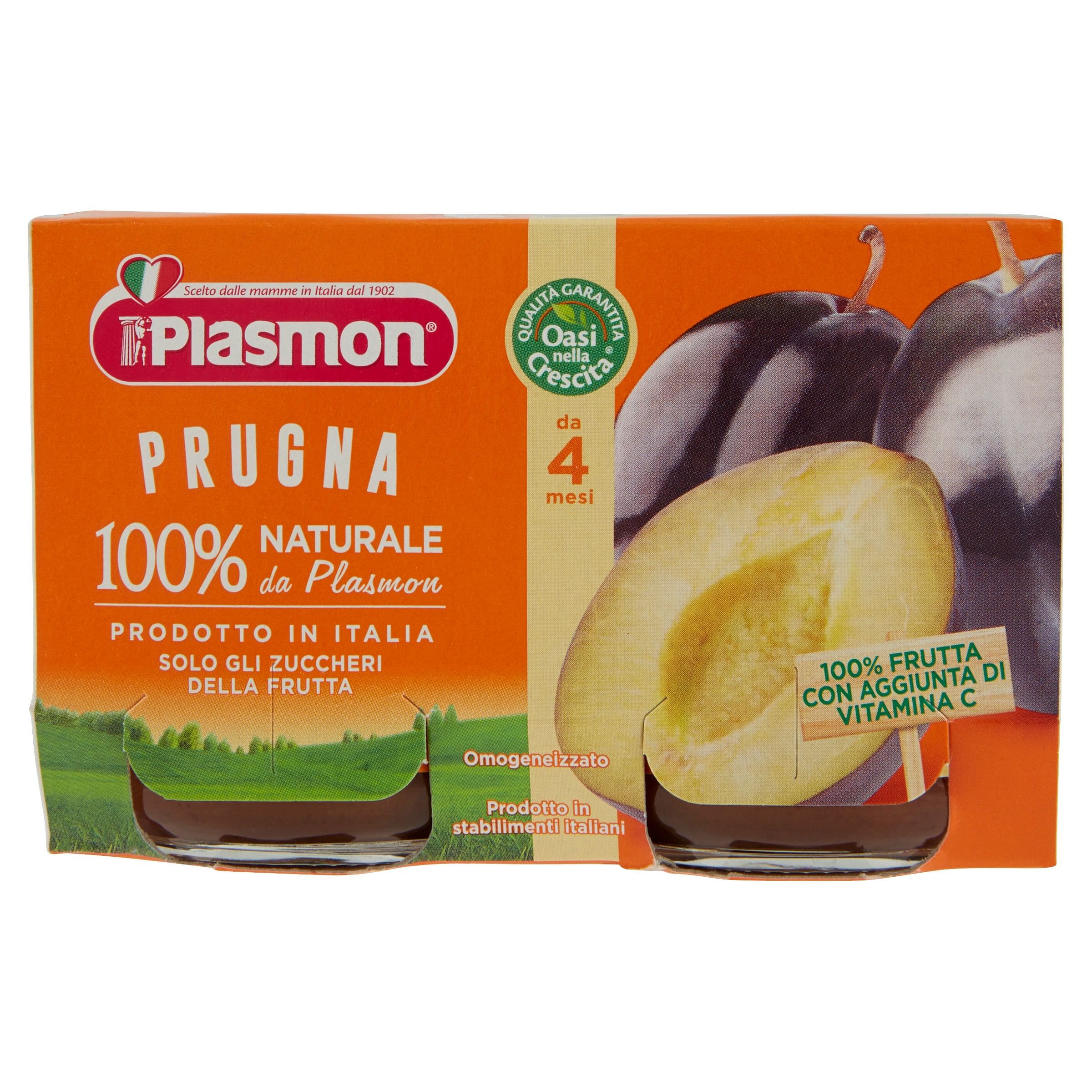 Plasmon Omogeneizzato Prugna 2 X 104 G