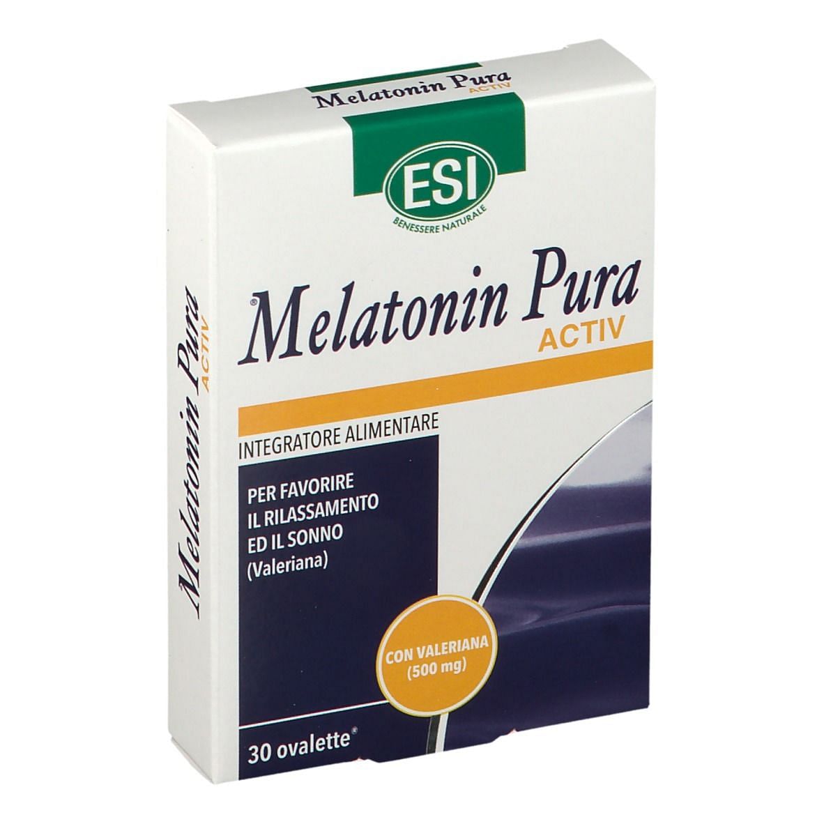 Esi Melatonin Pura Activ 30 Ovalette