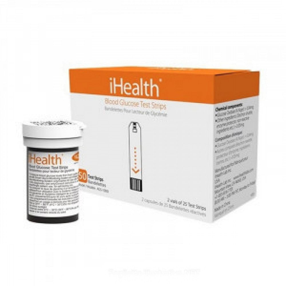 Strisce Glicemia Per Glucometri Ihealth 25 Pezzi