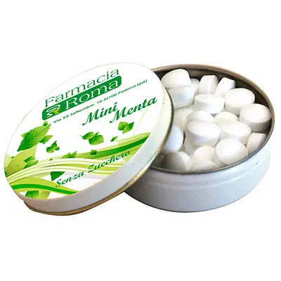 CARAMELLE MINI MENTA SENZA ZUCCHERO 15 G CARAMELLE MINI MENTA SENZA ZUCCHERO 15 G