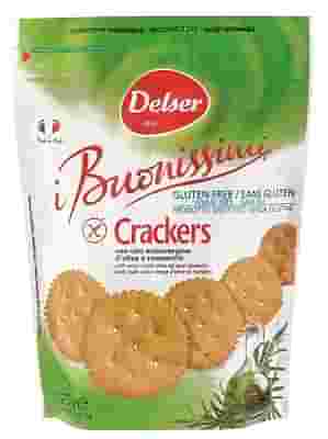 I BUONISSIMI DELSER CRAKERS OLIO EXTRAVERGINE E ROSMARINO 125 G
