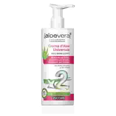 ALOEVERA2 CREMA D'ALOE UNIVERSALE VISO MANI E CORPO 300 ML