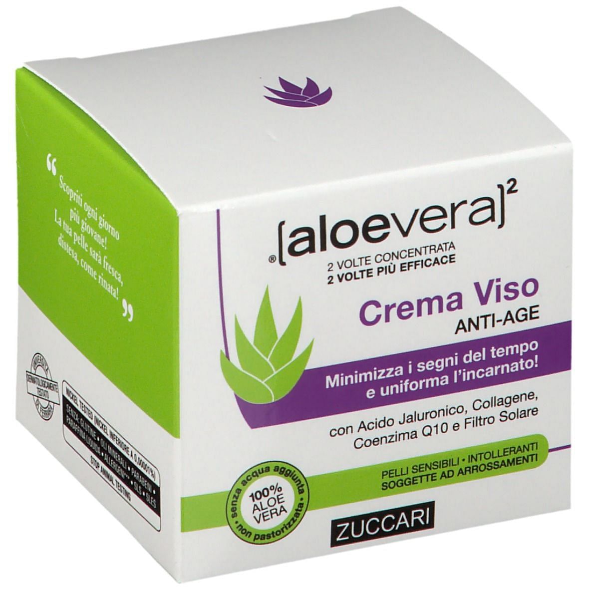 Aloevera2 Crema Viso Anti Age