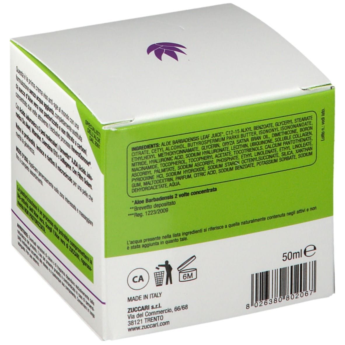 ALOEVERA2 CREMA VISO ANTI-AGE