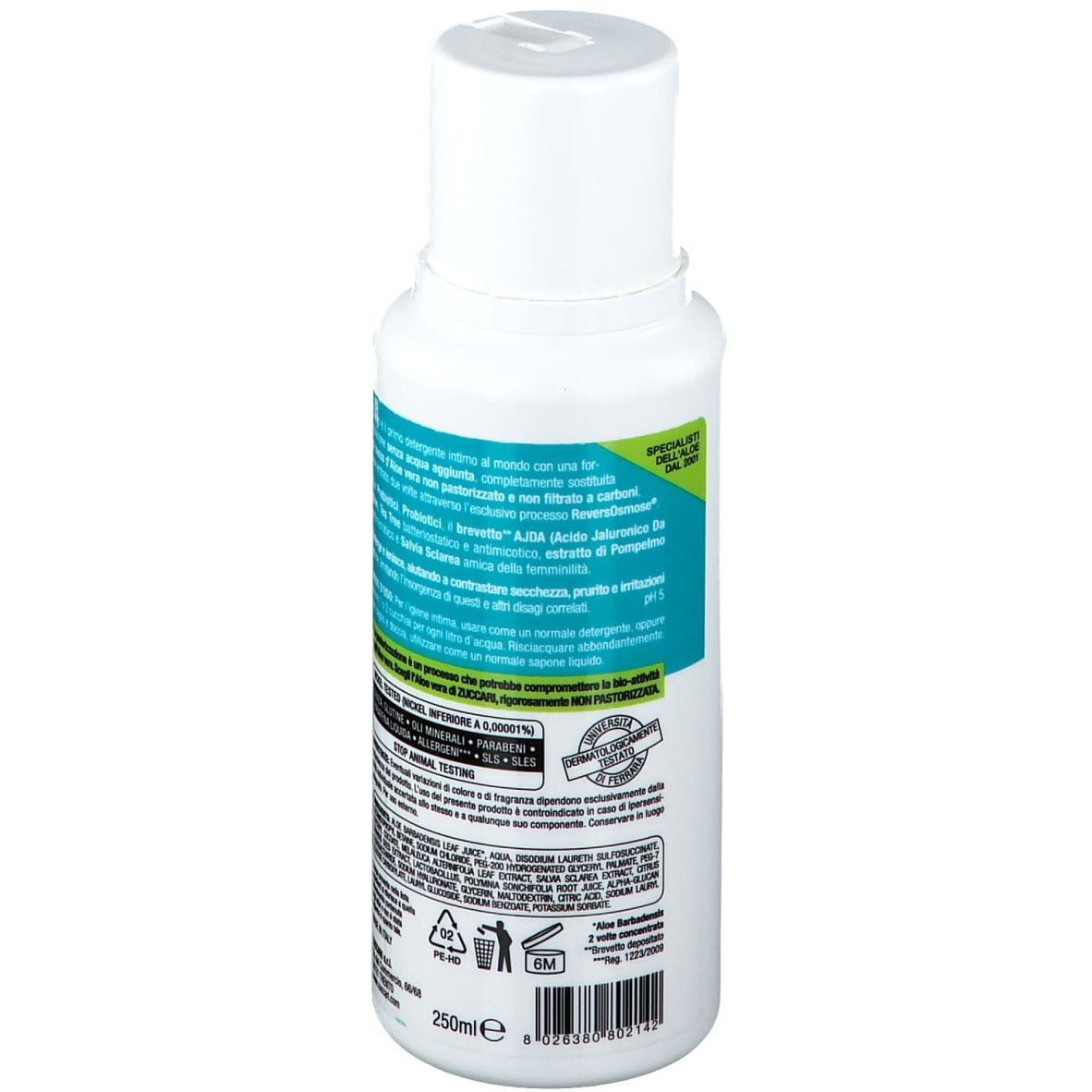 ALOEVERA2 DETERGENTE INTIMO ULTRADELICATO